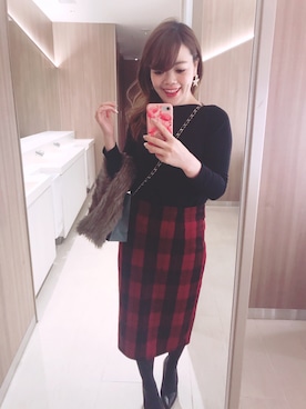 Risa Kaihoさん（レディース・157cm）の秋コーディネート