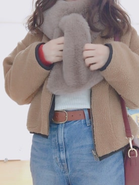 nariさん(レディース・155cm)の冬コーディネート