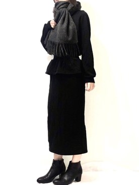 yuaさん（レディース・162cm）の冬コーディネート