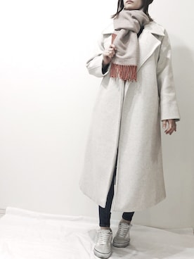 yuaさん(レディース・162cm)の冬コーディネート