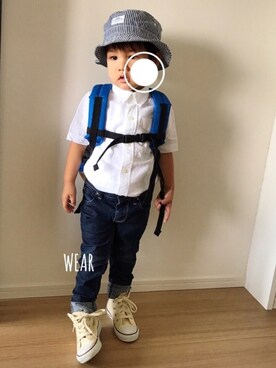 Kai☆☆さん（キッズ・90cm）の夏コーディネート