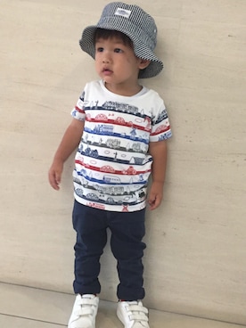 Kai☆☆さん（キッズ・90cm）の夏コーディネート
