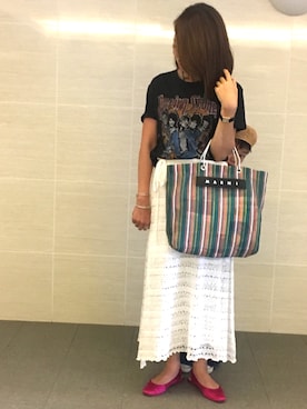 chiaさん（レディース・161cm）の夏コーディネート