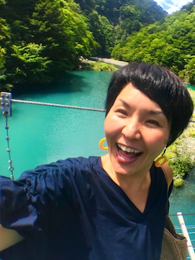 「アイテム（ピアス（両耳用））」を使った、alohaさん（レディース・165cm・40代）の夏コーディネート