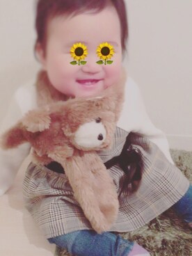 なななさん(キッズ・70cm)の冬コーディネート