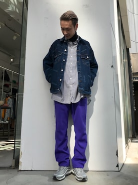 「L.H.P Private Brand（エルエイチピープライベートブランド）のアイテム（ジャケット/アウター）」を使った、Junya Kasugaさん（メンズ・170cm）の冬コーディネート