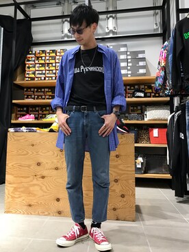 Junya Kasugaさん（メンズ・170cm）の秋コーディネート