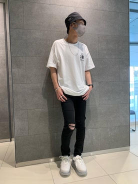 Junya Kasugaさん（メンズ・170cm）の夏コーディネート