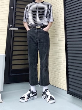 「おうちファッション」｜ぶー。さん（メンズ・178cm）の春コーディネート