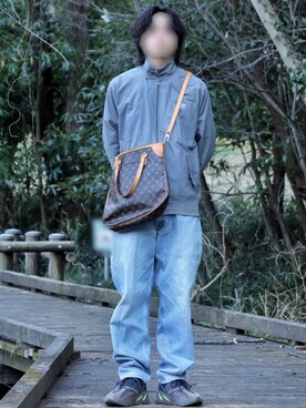 「adidas Originals（アディダスオリジナルス）のアイテム（ブルゾン）」を使った、ぶー。さん（メンズ・178cm）の冬コーディネート