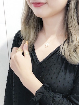 Tanje(タンジェ)の「【Tanje/タンジェ】K18 イエローゴールド DROP ...