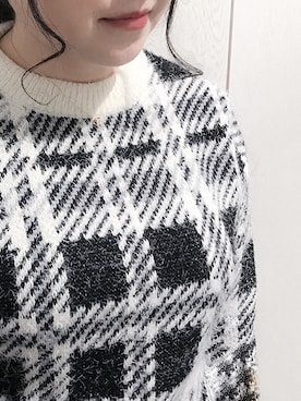 「BLOOM（ブルーム）のアイテム」を使った、表参道店スタッフさん（レディース・160cm）の冬コーディネート