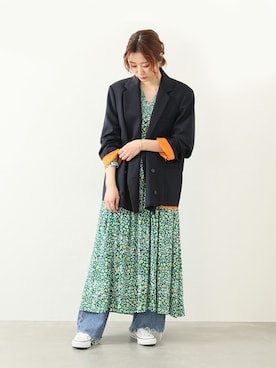 「JOURNAL STANDARD（ジャーナルスタンダード）のアイテム（ワンピース/ドレス）」を使った、yasueさん（メンズ・165cm）の冬コーディネート