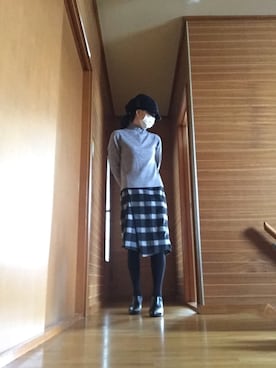 ニャン@whitemaskさん（レディース・160cm）の冬コーディネート