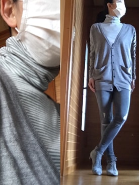 「アイテム（ブーツ、シルバー系）」を使った、ニャン@whitemaskさん（レディース・160cm）の冬コーディネート