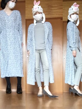 ニャン@whitemaskさん（レディース・160cm）の春コーディネート