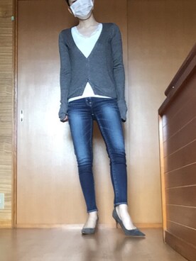 ニャン@whitemaskさん（レディース・160cm）の春コーディネート