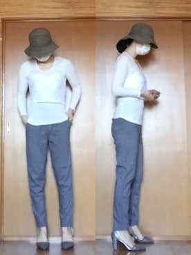 ニャン@whitemaskさん（レディース・160cm）の夏コーディネート