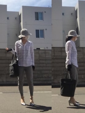 ニャン@whitemaskさん（レディース・160cm）の夏コーディネート