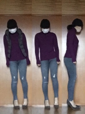 ニャン@whitemaskさん（レディース・160cm）の秋コーディネート