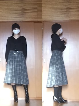 ニャン@whitemaskさん(レディース・160cm)の秋コーディネート