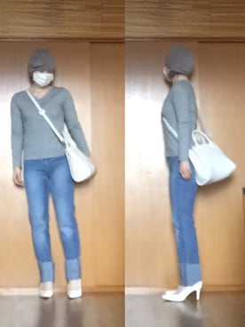 ニャン@whitemaskさん（レディース・160cm）の夏コーディネート