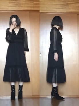 ニャン@whitemaskさん（レディース・160cm）の夏コーディネート