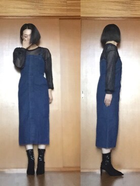 ニャン@whitemaskさん（レディース・160cm）の夏コーディネート