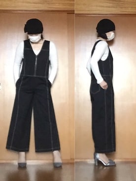 ニャン@whitemaskさん(レディース・160cm)の秋コーディネート