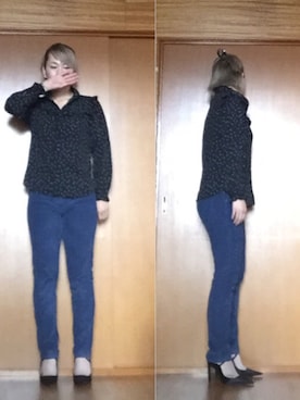 ニャン@whitemaskさん（レディース・160cm）の秋コーディネート