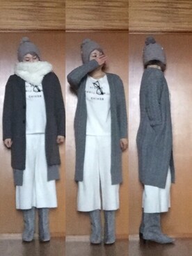 ニャン@whitemaskさん（レディース・160cm）の秋コーディネート