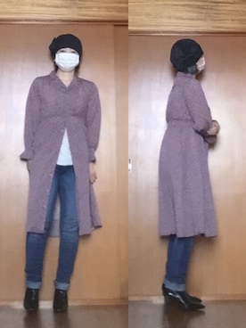 ニャン@whitemaskさん（レディース・160cm）の春コーディネート