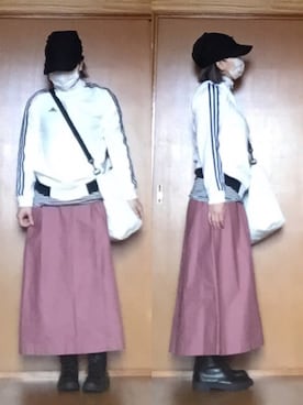 ニャン@whitemaskさん（レディース・160cm）の春コーディネート