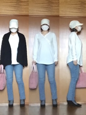 ニャン@whitemaskさん（レディース・160cm）の春コーディネート