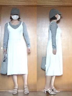 ニャン@whitemaskさん（レディース・160cm）の夏コーディネート