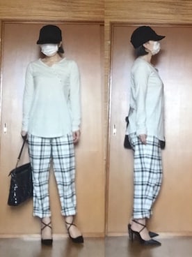 ニャン@whitemaskさん（レディース・160cm）の秋コーディネート