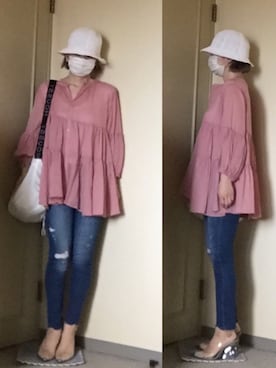 ニャン@whitemaskさん（レディース・160cm）の秋コーディネート