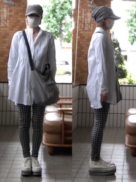 ニャン@whitemaskさん（レディース・160cm）の秋コーディネート