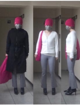 「GAP（ギャップ）のアイテム（その他アウター）」を使った、ニャン@whitemaskさん（レディース・160cm）の春コーディネート