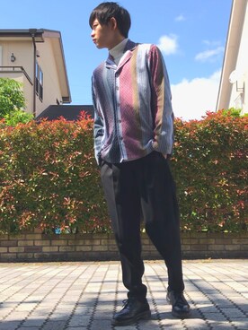 ゆがまん☆さん（メンズ・172cm）の春コーディネート