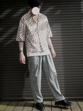 「sunsea」｜「アイテム（ブーツ）」を使った、ゆがまん☆さん（メンズ・172cm）の夏コーディネート