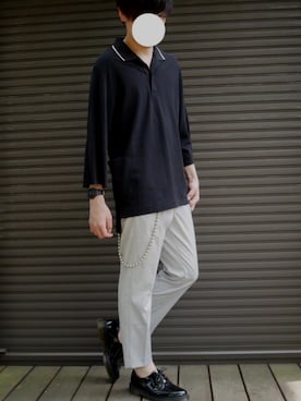 「sunsea」｜「アイテム（財布/小物）」を使った、ゆがまん☆さん（メンズ・172cm）の夏コーディネート