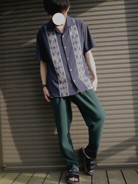 ゆがまん☆さん（メンズ・172cm）の夏コーディネート