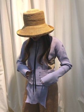 「TAN（タン）のアイテム」を使った、yunaさん（レディース・154cm）の春コーディネート