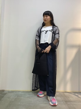 「mame（マメ）のアイテム（ワンピース/ドレス）」を使った、yunaさん（レディース・154cm）の春コーディネート