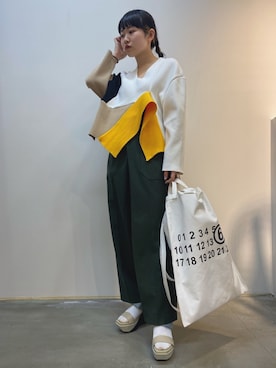 「AKIRA NAKA」｜yunaさん（レディース・154cm）の春コーディネート