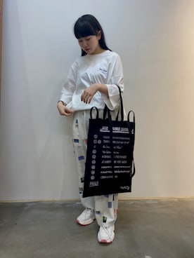 「PONTI（ポンティ）のアイテム」を使った、yunaさん（レディース・154cm）の春コーディネート