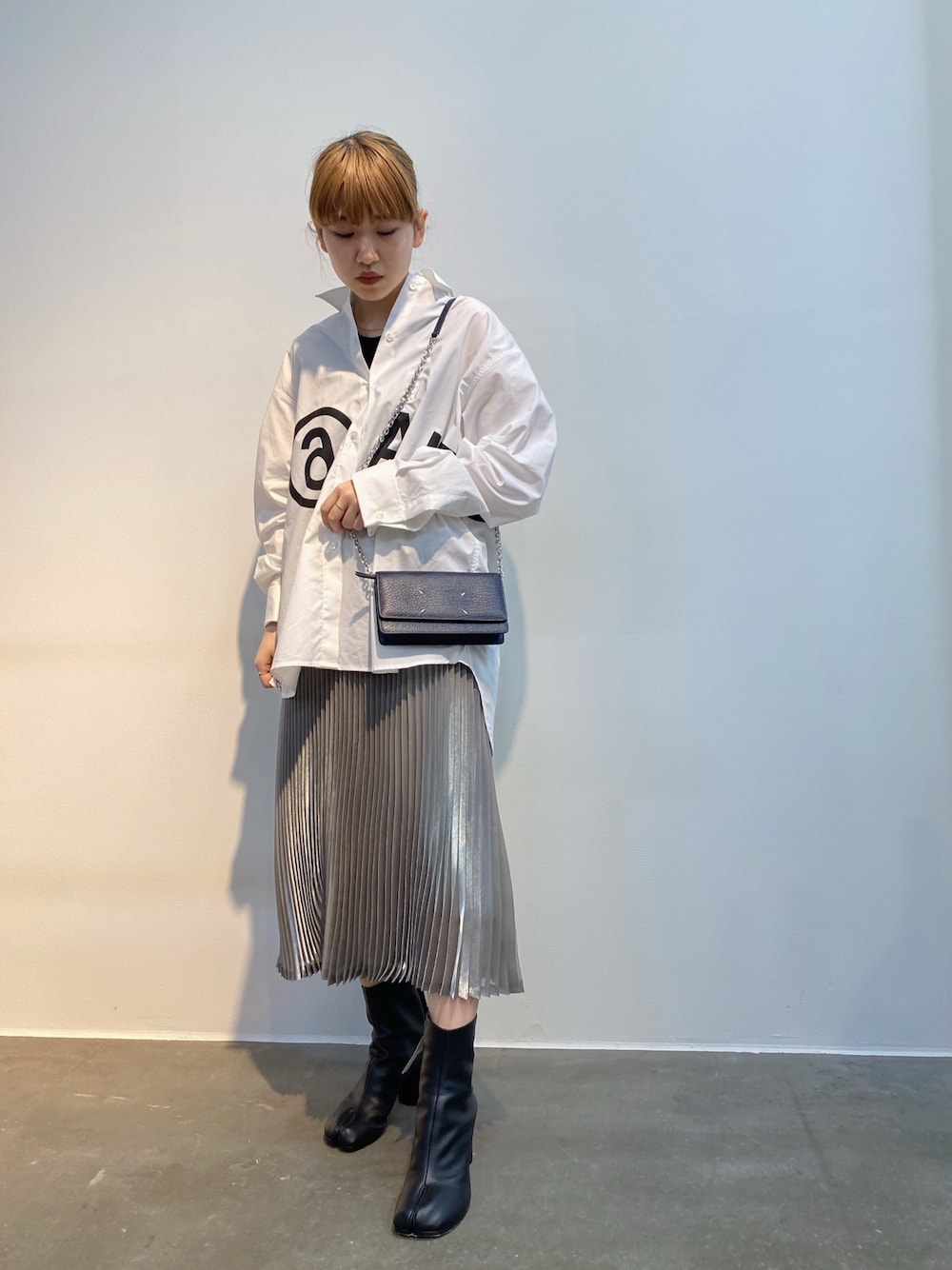 MM6 - 新品タグ付！MM6メゾンマルジェラバルーンスリーブ クレープブラウス MM6 Maison Margiela」の「ジャパニーズ」バッグ2型のZOZOVILLA