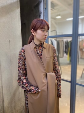 「STAIR（ステア）のアイテム」を使った、yunaさん（レディース・154cm）の秋コーディネート