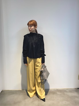 「ラブアンドピース2020」｜「アイテム（ブーティ）」を使った、yunaさん（レディース・154cm）の秋コーディネート
